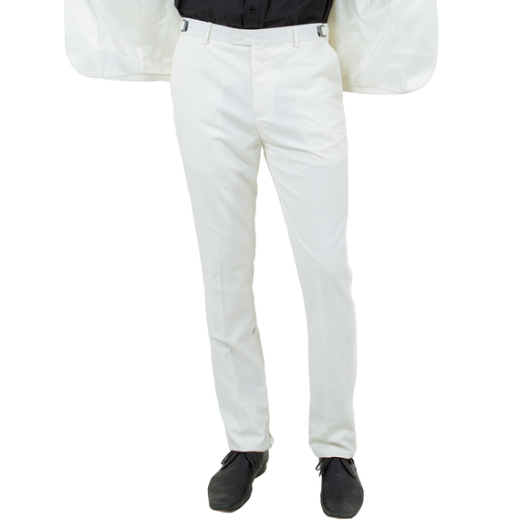 Hybrid Fit 2pc Notch Lapel Tuxedo by Sean Alexander, Ivory - Picture 7 of 7